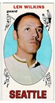 1969 Topps Basketball #44 Len Wilkens - Seattle SuperSonics